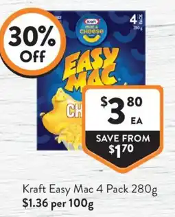 Foodworks Kraft Easy Mac offer