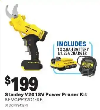 Stanley V20 18V Power Pruner Kit