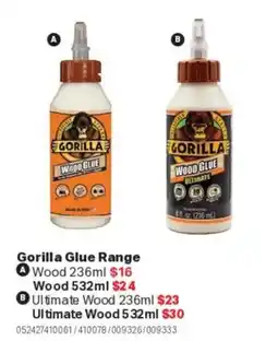 Mitre 10 Gorilla Wood Glue offer