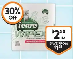 Foodworks i care Wipex offer