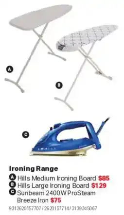 Mitre 10 Hills Medium Ironing Board offer
