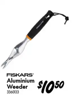 Bunnings Fiskars Aluminium Weeder offer