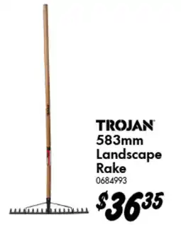 Bunnings Trojan Landscape Rake offer