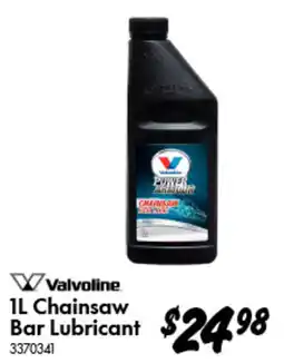 Bunnings Valvoline 1L Chainsaw Bar Lubricant offer