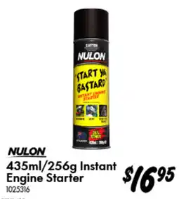 Bunnings Nulon Instant Engine Starter offer