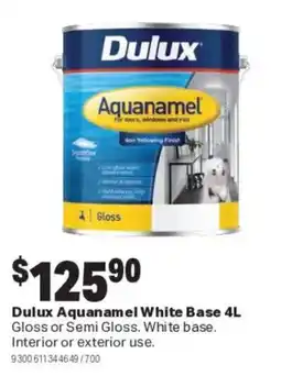 Mitre 10 Dulux Aquanamel White Base offer