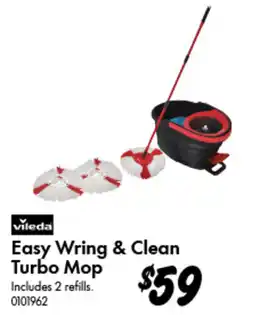 Bunnings Vileda Easy Wring & Clean Turbo Mop offer