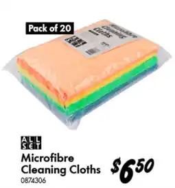 Bunnings All Set Microfibre Cleaning Cloths offer