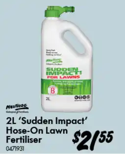 Bunnings Neutrog Sudden Impact Hose-On Lawn Fertiliser offer