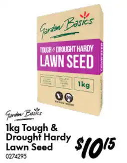 Bunnings Garden Basics Tough & Drought Hardy Lawn Seed offer