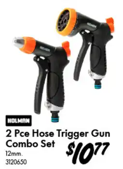 Bunnings Holman 2 Pce Hose Trigger Gun Combo Set offer