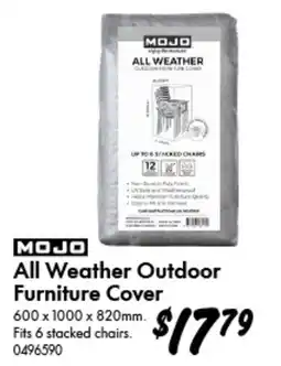 Bunnings Mojo All Weather Outdoor Furniture Cover offer