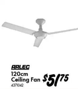 Bunnings Arlec 120cm Ceiling Fan offer