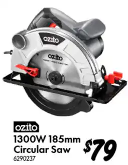 Bunnings ozito 1300W 185mm Circular Saw offer