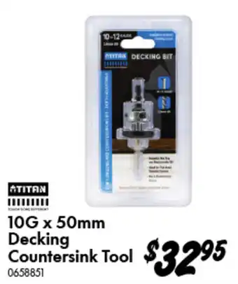 Titan Decking Countersink Tool