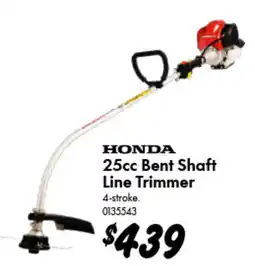 Bunnings Honda 25cc Bent Shaft Line Trimmer offer