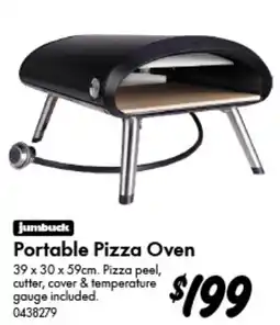 Bunnings jumbuck Portable Pizza Oven offer
