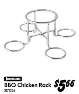 Bunnings Jumbuck BBQ Chicken Rack offer