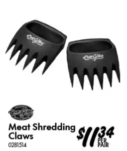Bunnings Cue Griller Meat Shredding Claws offer