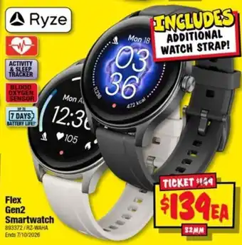Ryze Flex Gen2 Smartwatch