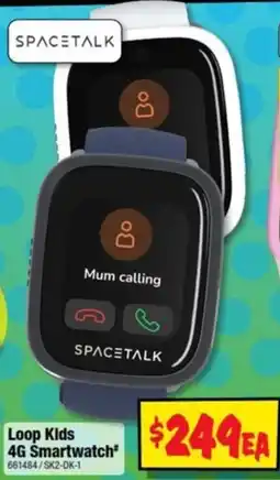 JB Hi-Fi Loop Kids 4G Smartwatch offer