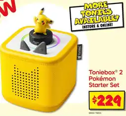 JB Hi-Fi Toniebox 2 Pokémon Starter Set offer