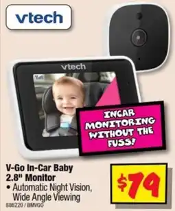 JB Hi-Fi Vtech V-Go In-Car Baby 2.8" Monitor offer