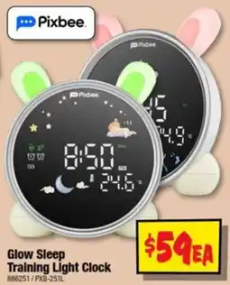 JB Hi-Fi Pixbee Glow Sleep Training Light Clock offer