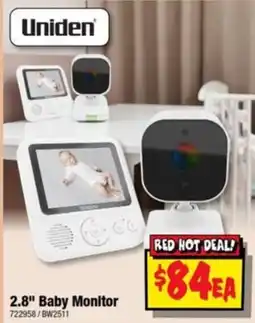 JB Hi-Fi Uniden 2.8" Baby Monitor offer