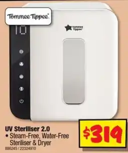 JB Hi-Fi Tomme Tippee UV Steriliser 2.0 offer