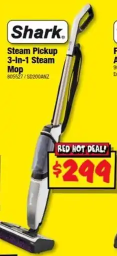 JB Hi-Fi Shark Steam Pickup 3-in-1 Steam Mop offer