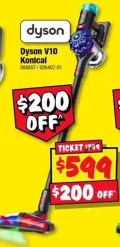 JB Hi-Fi Dyson V10 Konical offer
