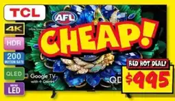 JB Hi-Fi TCL QLED TV offer