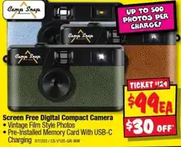 JB Hi-Fi Camp Snap Screen Free Digital Compact Camera offer