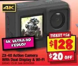 JB Hi-Fi ZX-40 Action Camera offer
