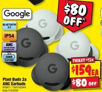 Google Pixel Buds 2a ANC Earbuds