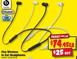 JB Hi-Fi beats Flex Wireless In-Ear Headphones offer