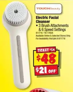 JB Hi-Fi TouchBeauty Electric Facial Cleanser offer