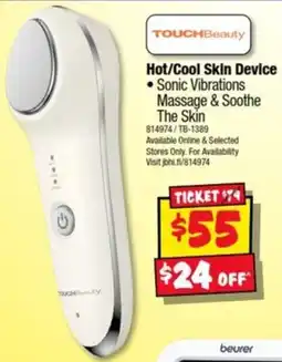 JB Hi-Fi TouchBeauty Hot/Cool Skin Device offer