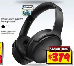 JB Hi-Fi Bose QuietComfort Headphones offer