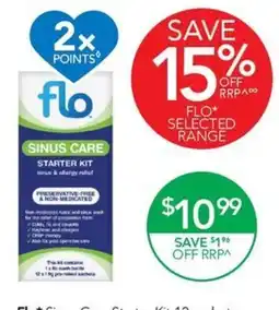 Terry White Flo Sinus Care Starter Kit offer