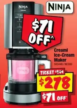 JB Hi-Fi Ninja Creami Ice-Cream Maker offer