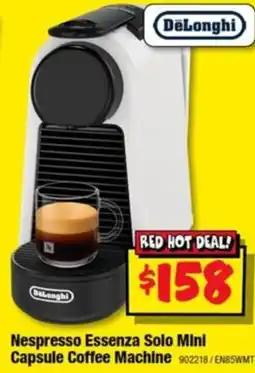 JB Hi-Fi DeLonghi Nespresso Essenza Solo Mini Capsule Coffee Machine offer