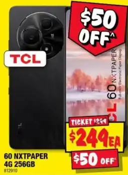 JB Hi-Fi TCL 60 NXTPAPER offer