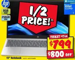 JB Hi-Fi hp 15" Notebook offer