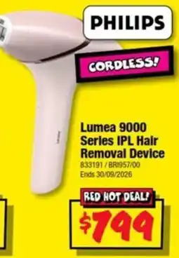JB Hi-Fi Philips Lumea 9000 Series IPL Hair Removal Device offer