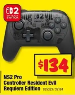 JB Hi-Fi NS2 Pro Controller Resident Evil Requiem Edition offer
