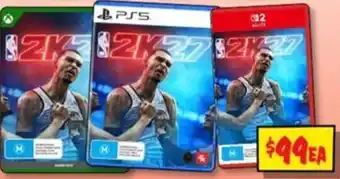 JB Hi-Fi NBA 2K27 offer