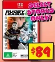 JB Hi-Fi Rugby League offer