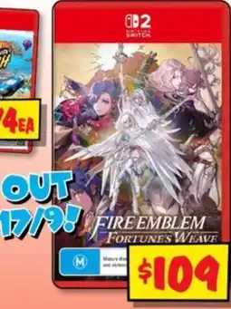 JB Hi-Fi Fire Emblem Fortune's Weaver offer